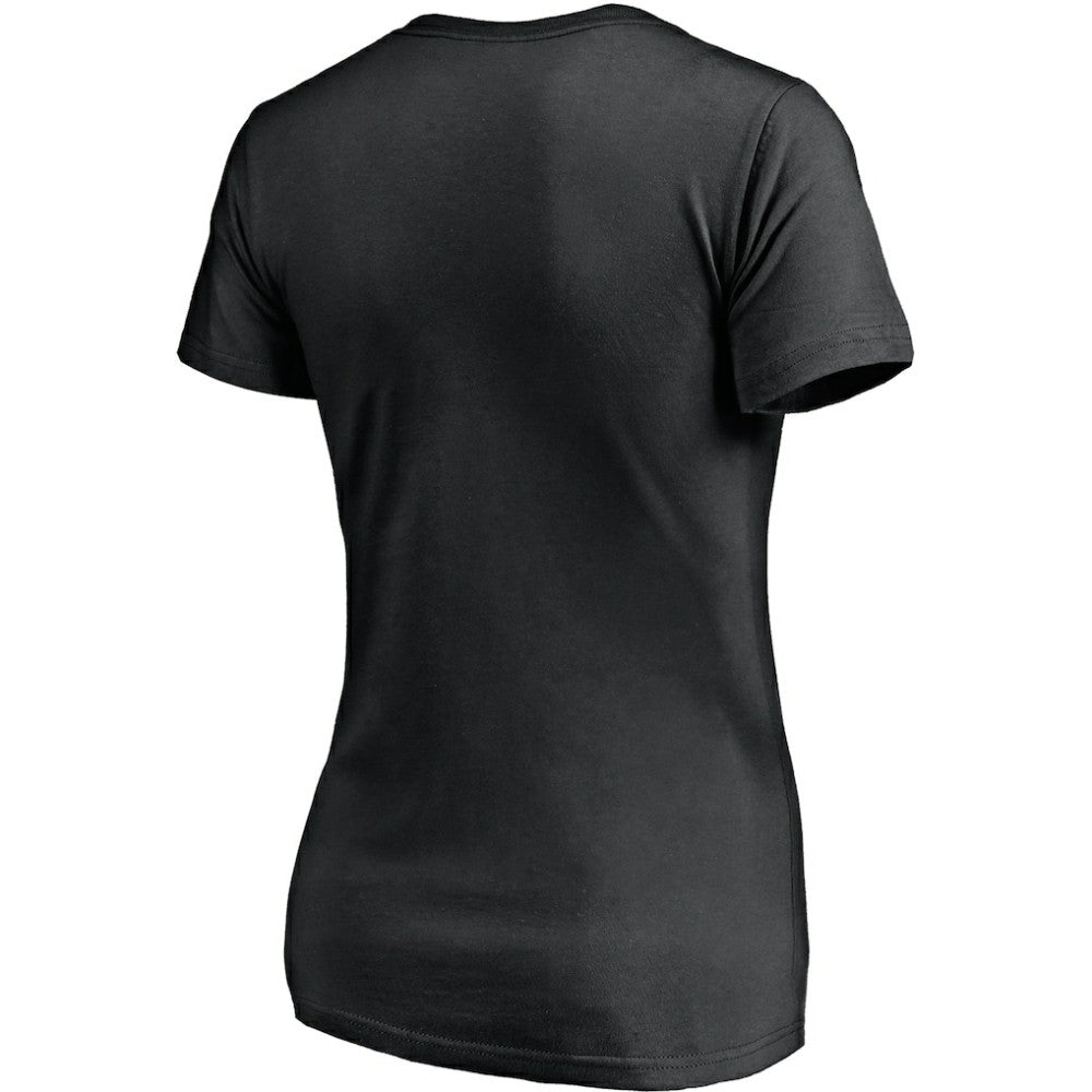 Florida Panthers Fanatics Women' s Overtime V-Neck T-Shirt - Black - NHL 4734509