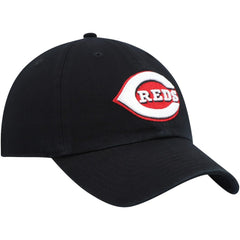 Cincinnati Reds '47 Clean Up Adjustable Hat - Black - 47 brand Discount