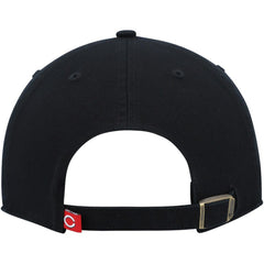 Cincinnati Reds '47 Clean Up Adjustable Hat - Black - 47 brand Discount