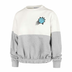 Phoenix Suns '47 Women's 2022/23 City Edition Take Two Bonita Sweatshirt Cream | 47 brand