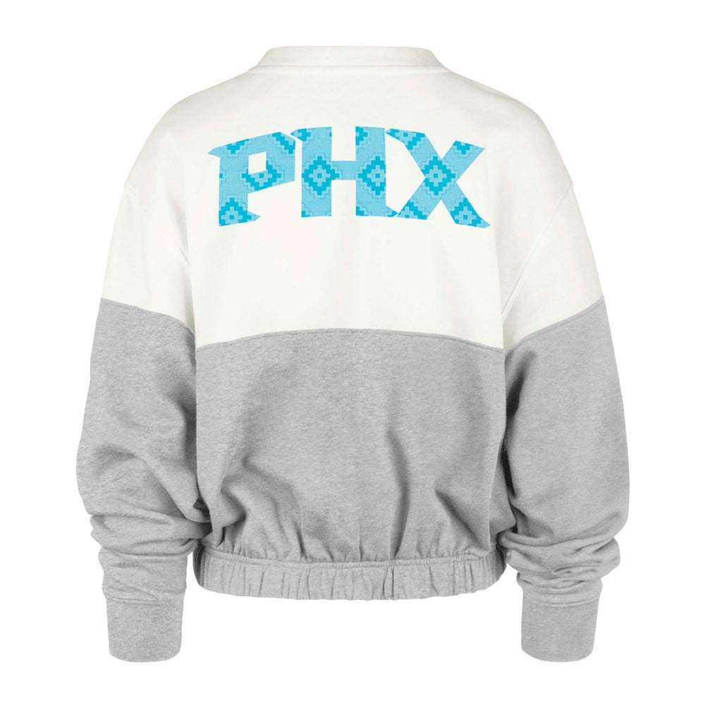 Phoenix Suns '47 Women's 2022/23 City Edition Take Two Bonita Sweatshirt Cream | 47 brand