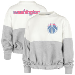 Washington Wizards '47 Women's City Edition Take Two Bonita Sweatshirt Cream | 47 brand for sale