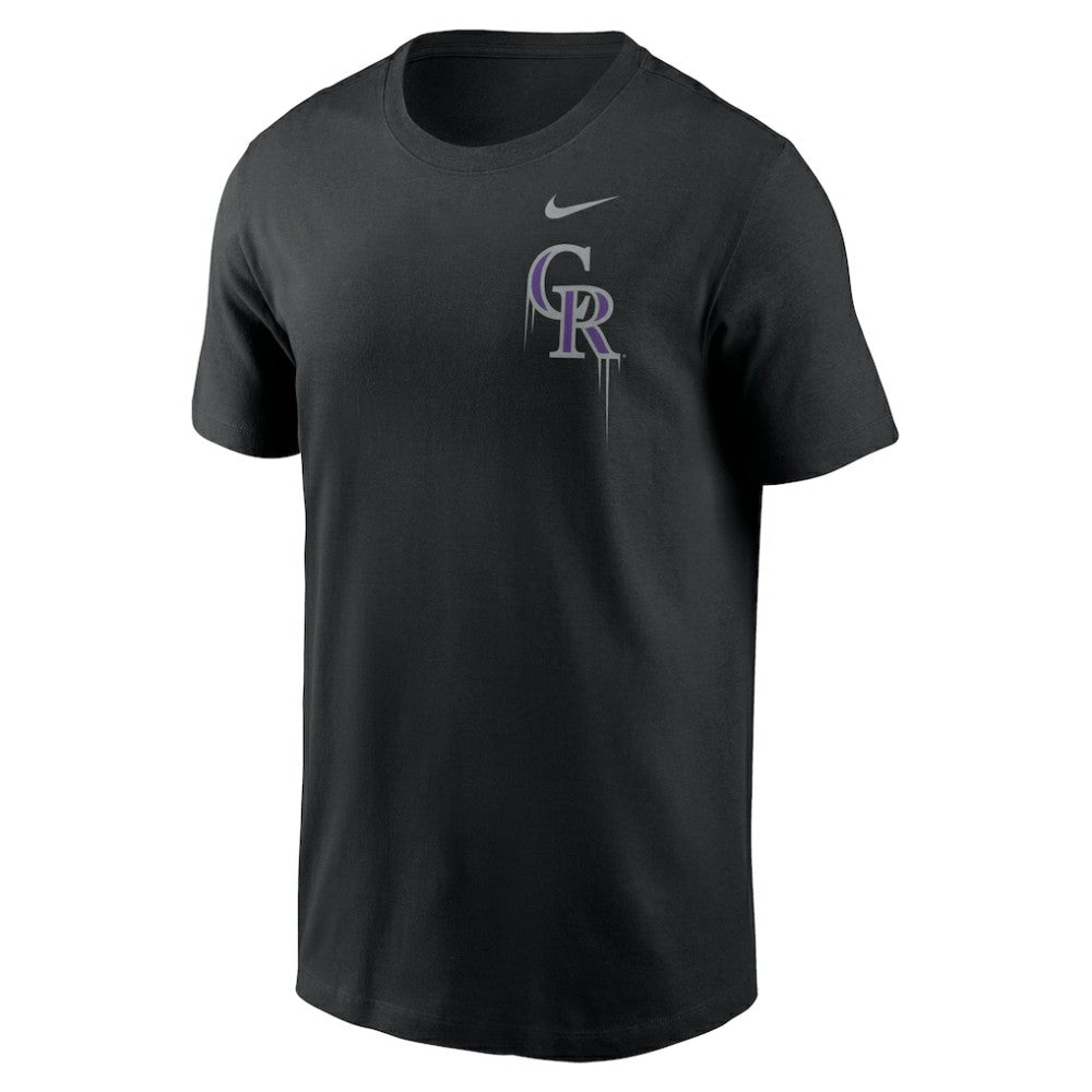 Colorado Rockies Nike Mile High Local Team T-Shirt - Black - Nike Online