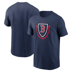 Boston Red Sox Nike Crest Local Team T-Shirt - Navy - Nike Sale