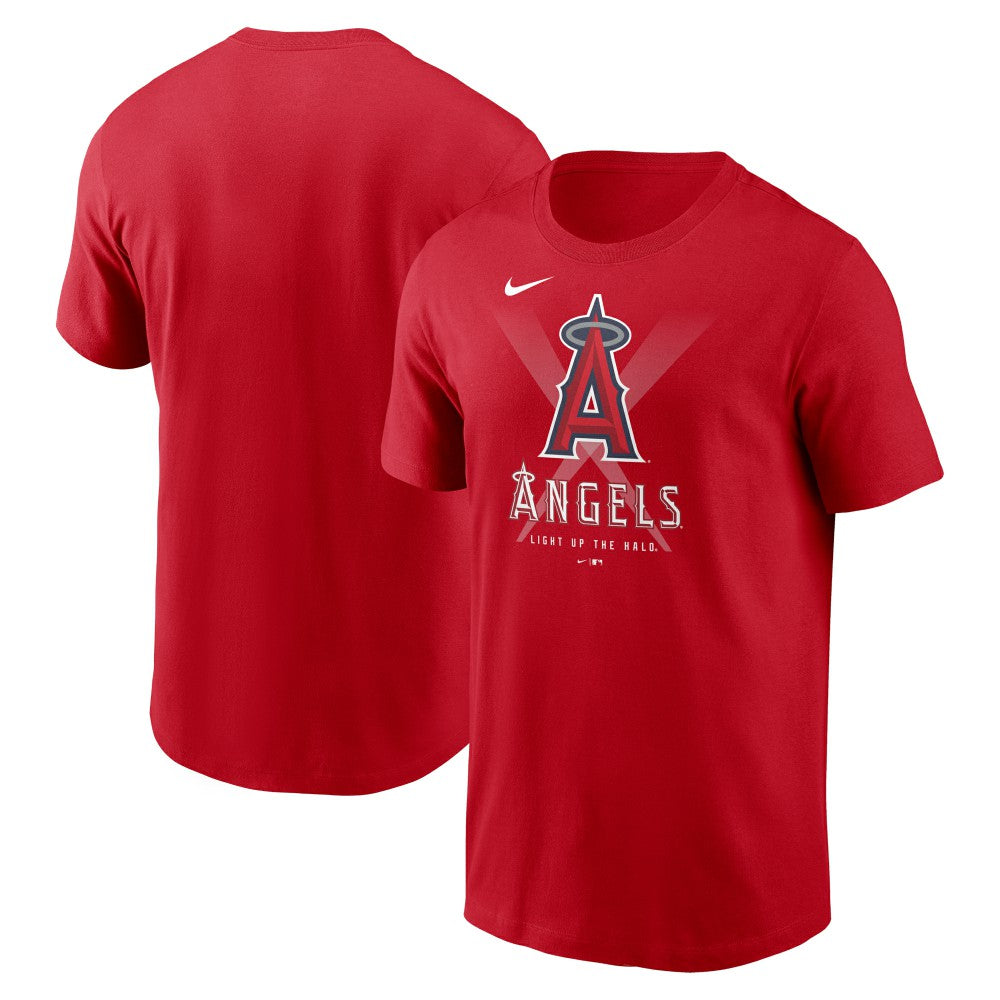 Los Angeles Angels Nike Light Up the Halo Local Team T-Shirt - Red - Nike Sale