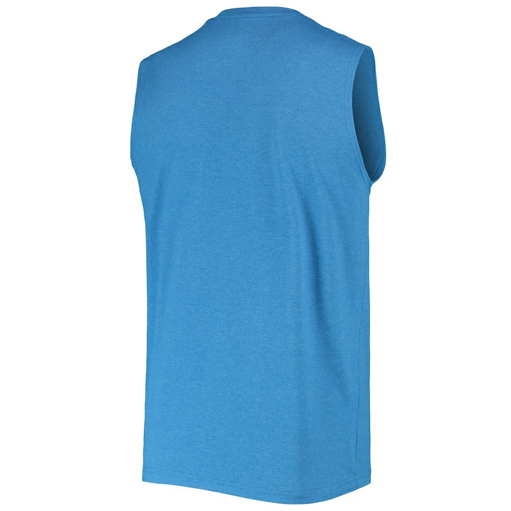 Los Angeles Rams New Era Brushed Sleeveless Tank Top Royal