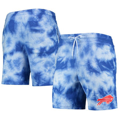 Buffalo Bills New Era Tie-Dye Shorts Royal