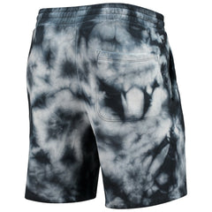 New Orleans Saints New Era Tie-Dye Shorts Black