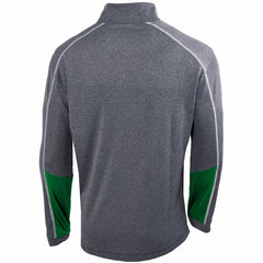 Milwaukee Bucks Omni-Wick Shotgun 2.0 Quarter-Zip Pullover Top Heathered Gray/Green | Columbia for sale
