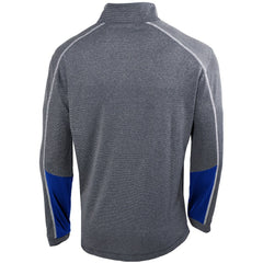 Oklahoma City Thunder Omni-Wick Shotgun 2.0 Quarter-Zip Pullover Top Heathered Gray/Blue | Columbia Lifestyle
