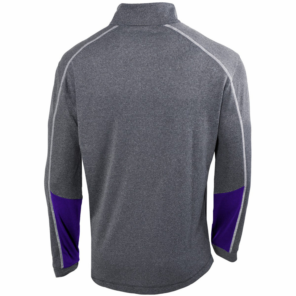 Phoenix Suns Omni-Wick Shotgun 2.0 Quarter-Zip Pullover Top Heathered Gray/Purple | Columbia US