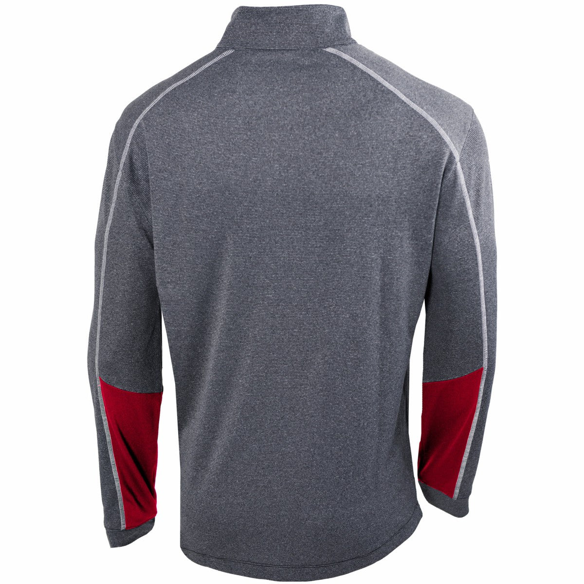 Washington Wizards Omni-Wick Shotgun 2.0 Quarter-Zip Pullover Top Heathered Gray/Red | Columbia Lifestyle
