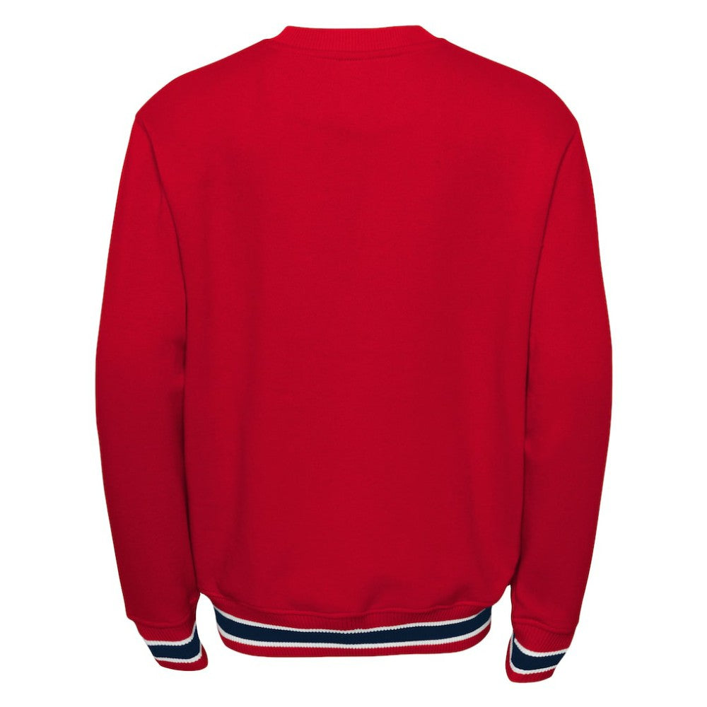 Washington Capitals Youth Classic Blueliner Pullover Sweatshirt - Red - NHL 4753046
