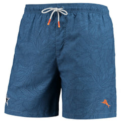 Dallas Cowboys Naples Layered Leaves Swim Trunks Navy