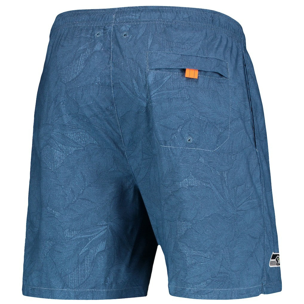 Dallas Cowboys Naples Layered Leaves Swim Trunks Navy