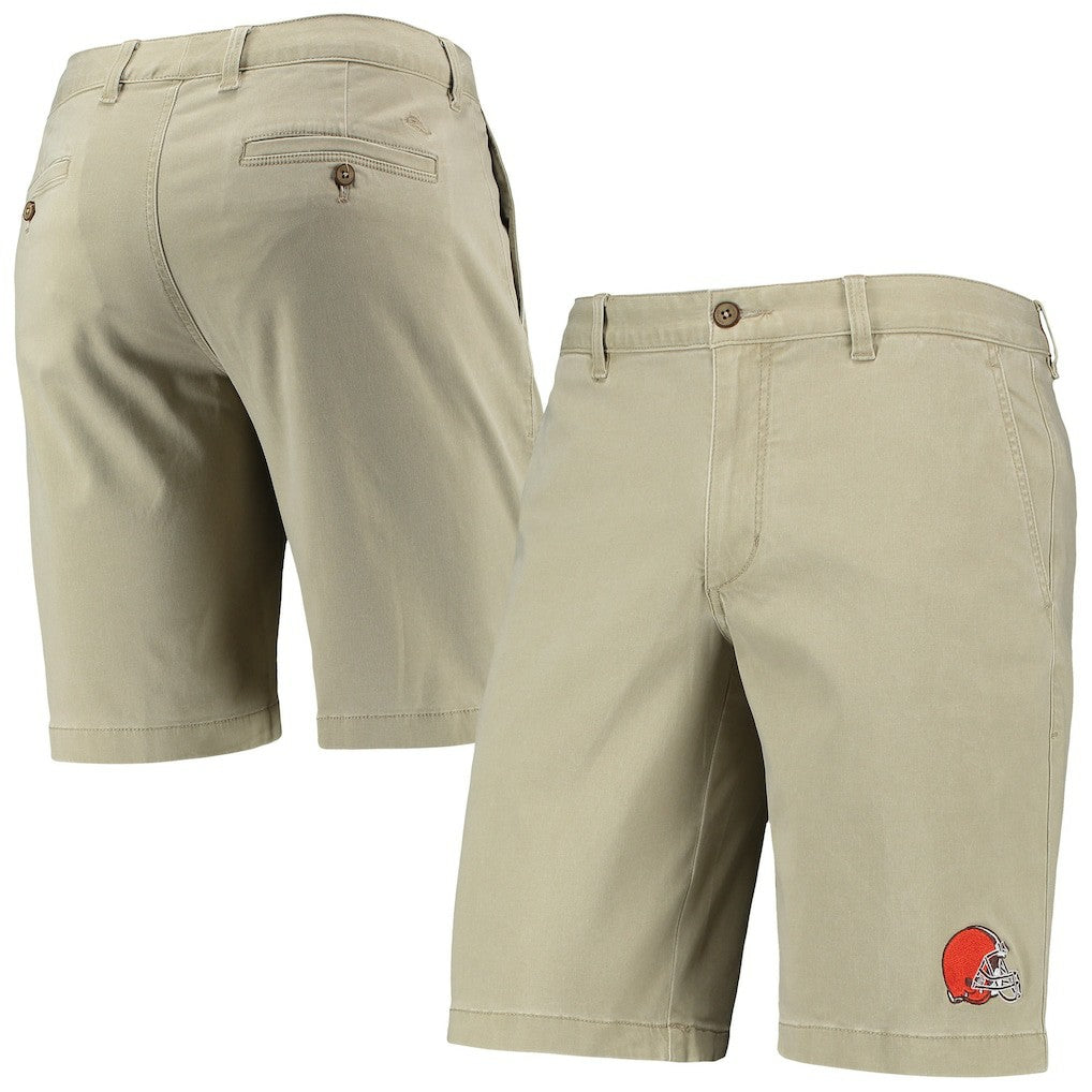 Cleveland Browns Boracay Tri-Blend Shorts Khaki