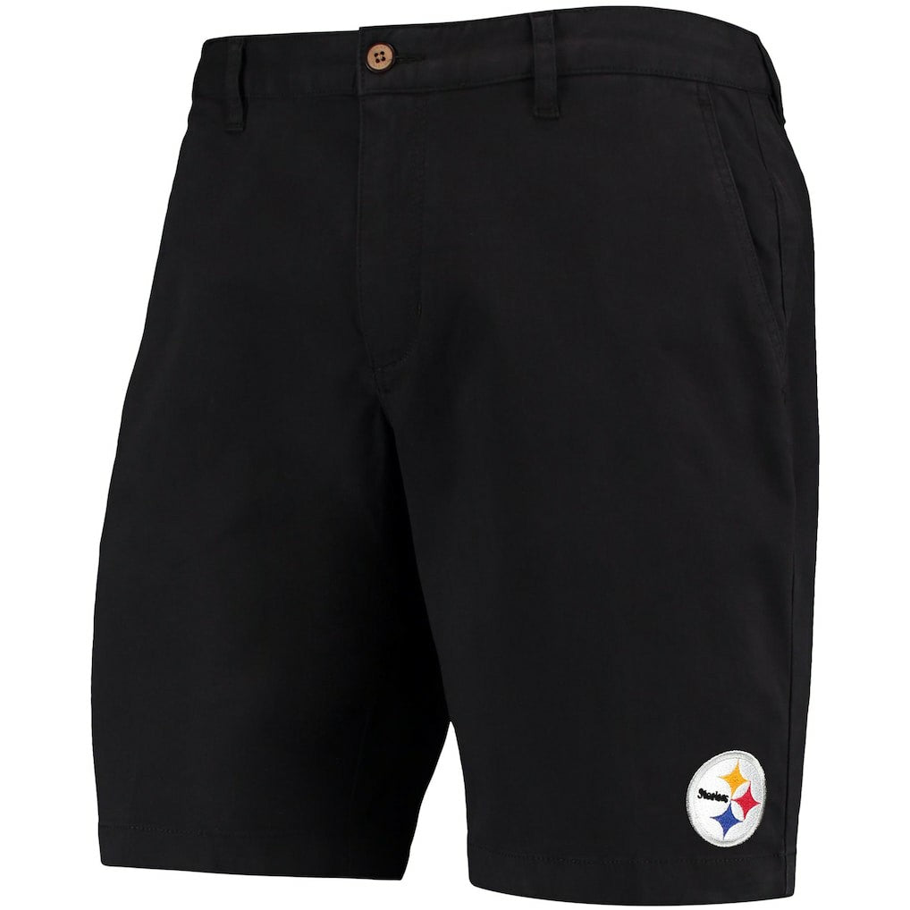 Pittsburgh Steelers Boracay Tri-Blend Shorts Black