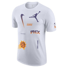 Phoenix Suns Jordan Brand Courtside Statement Edition Max90 T-Shirt White
