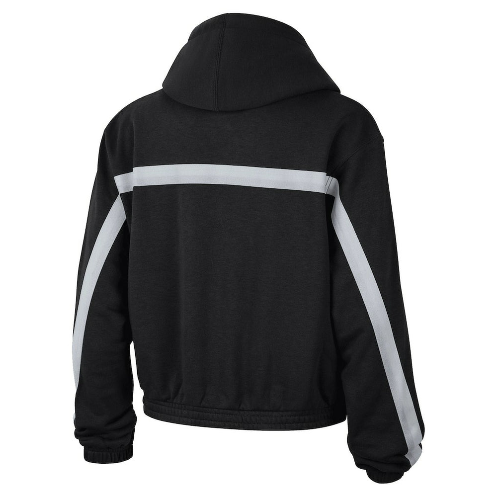 Brooklyn Nets Jordan Brand Women's Courtside Statement Edition Pullover Hoodie Black