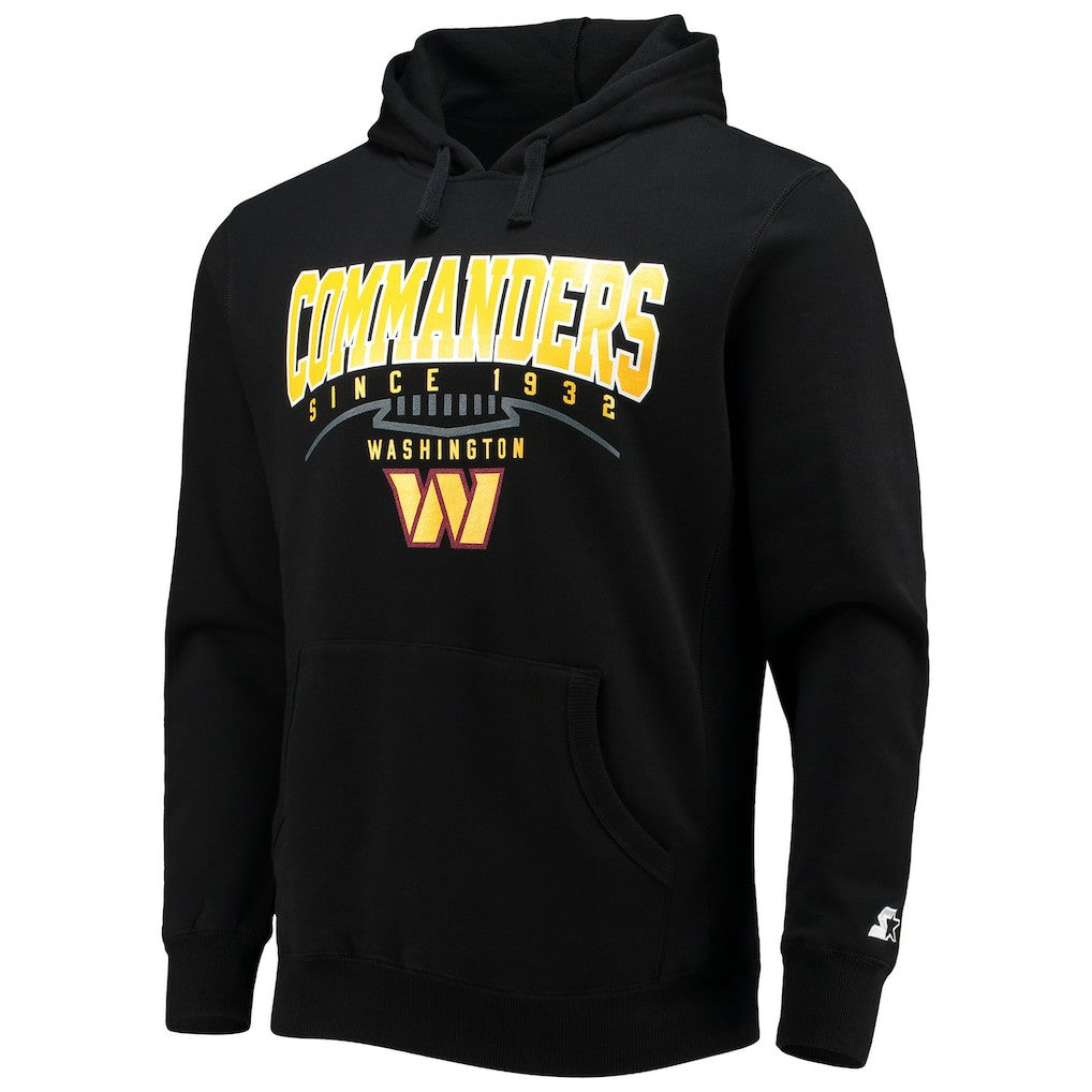 Washington Commanders Starter Premier Pullover Hoodie Black