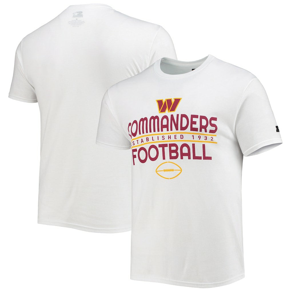 Washington Commanders Starter Prime Time T-Shirt White