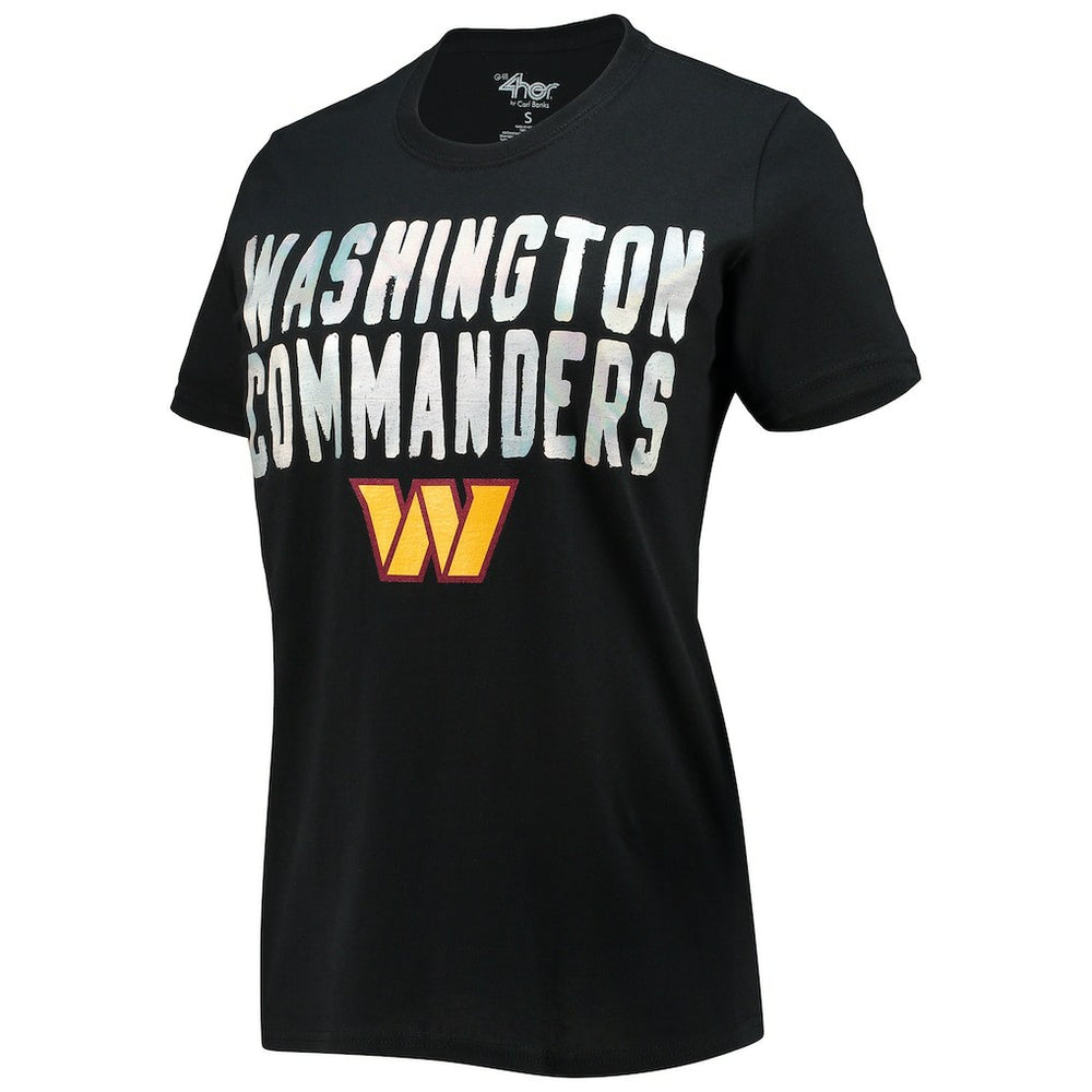 Washington Commanders G-III 4Her by Carl Banks Women's Endzone T-Shirt Black