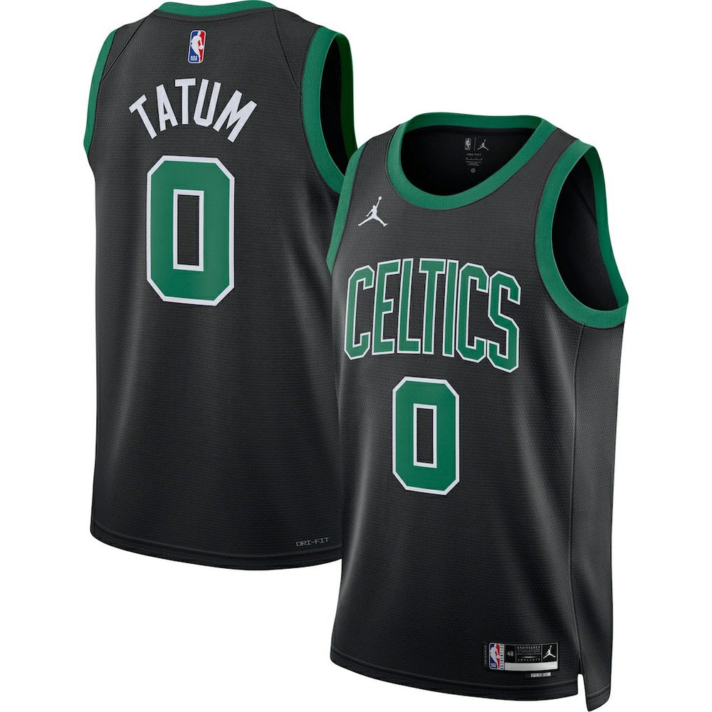 Jayson Tatum Boston Celtics Jordan Brand Unisex Swingman Jersey Statement Edition Black