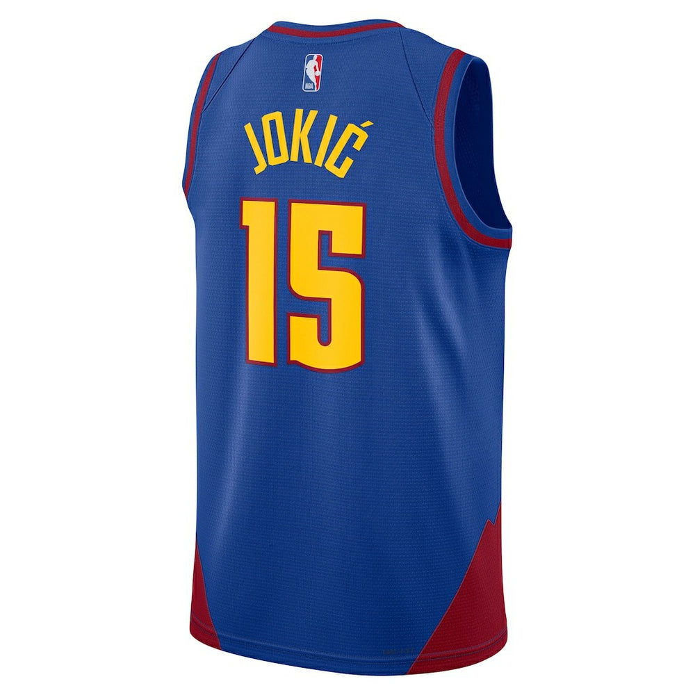 Nikola Jokic Denver Nuggets Jordan Brand Unisex Swingman Jersey Statement Editi- Blue