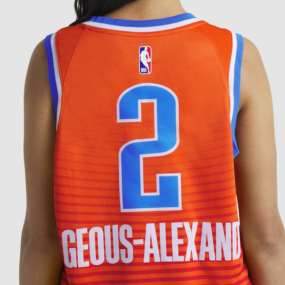 Shai Gilgeous-Alexander Oklahoma City Thunder Jordan Brand Unisex Swingman Jersey Statement Edition Orange