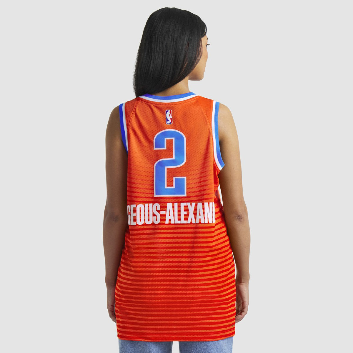 Shai Gilgeous-Alexander Oklahoma City Thunder Jordan Brand Unisex Swingman Jersey Statement Edition Orange