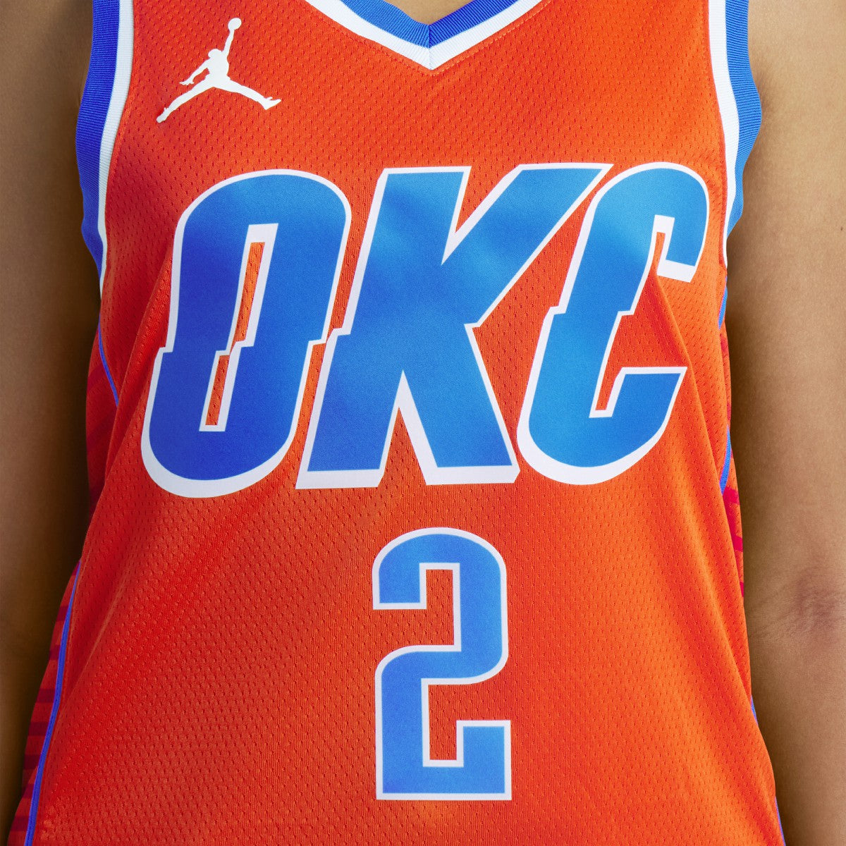 Shai Gilgeous-Alexander Oklahoma City Thunder Jordan Brand Unisex Swingman Jersey Statement Edition Orange