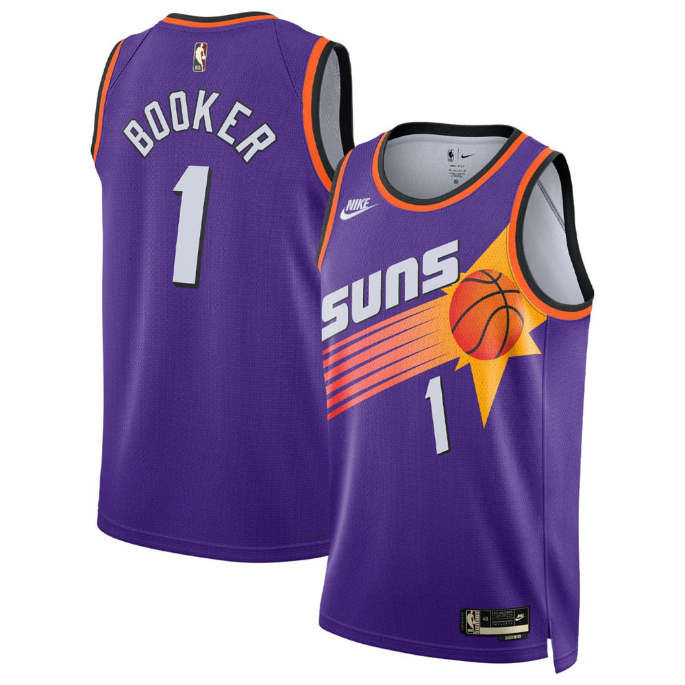 Devin Booker Phoenix Suns Swingman Jersey Classic Edition Purple | Nike discount