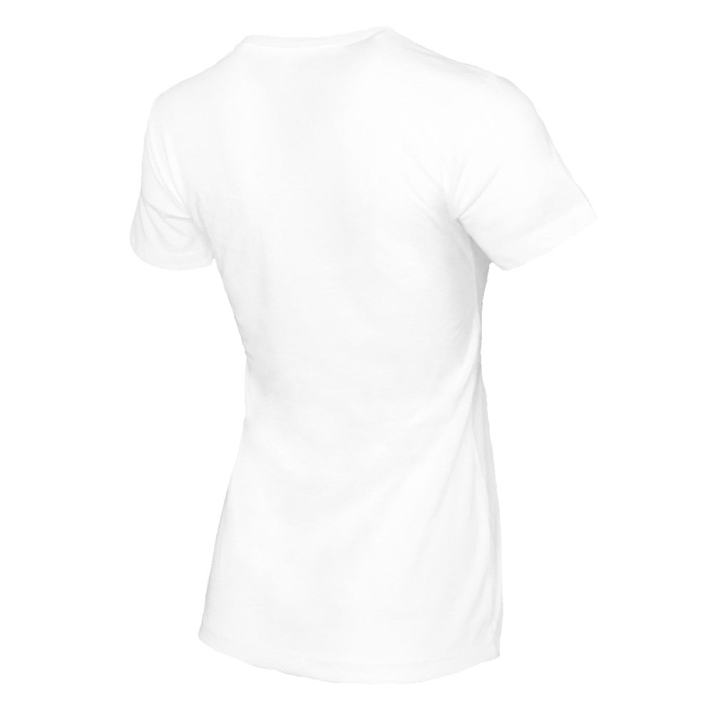 Cincinnati Reds Tiny Turnip Women's Peace Love Baseball T-Shirt - White - MLB Lifestyle