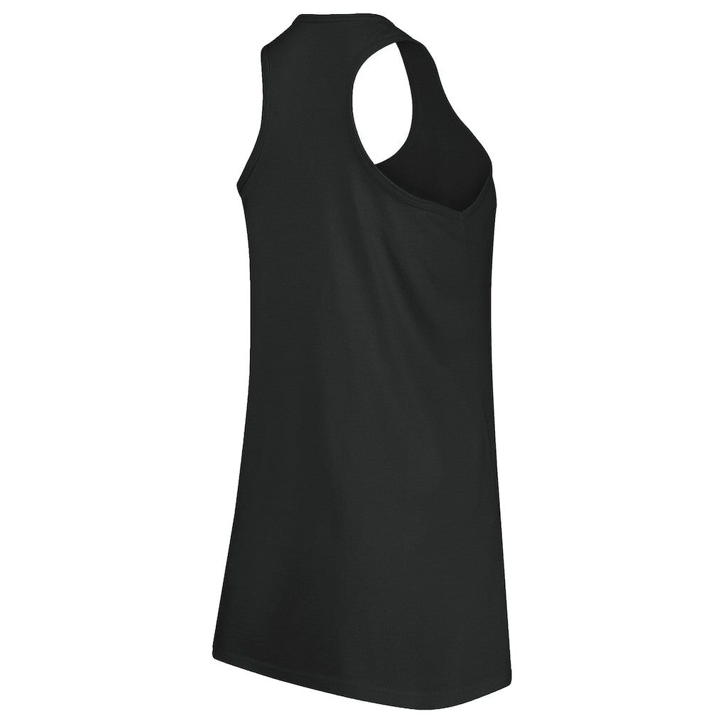 Washington Commanders Majestic Threads Women's Bling Scoop Neck Racerback Tank Top Black
