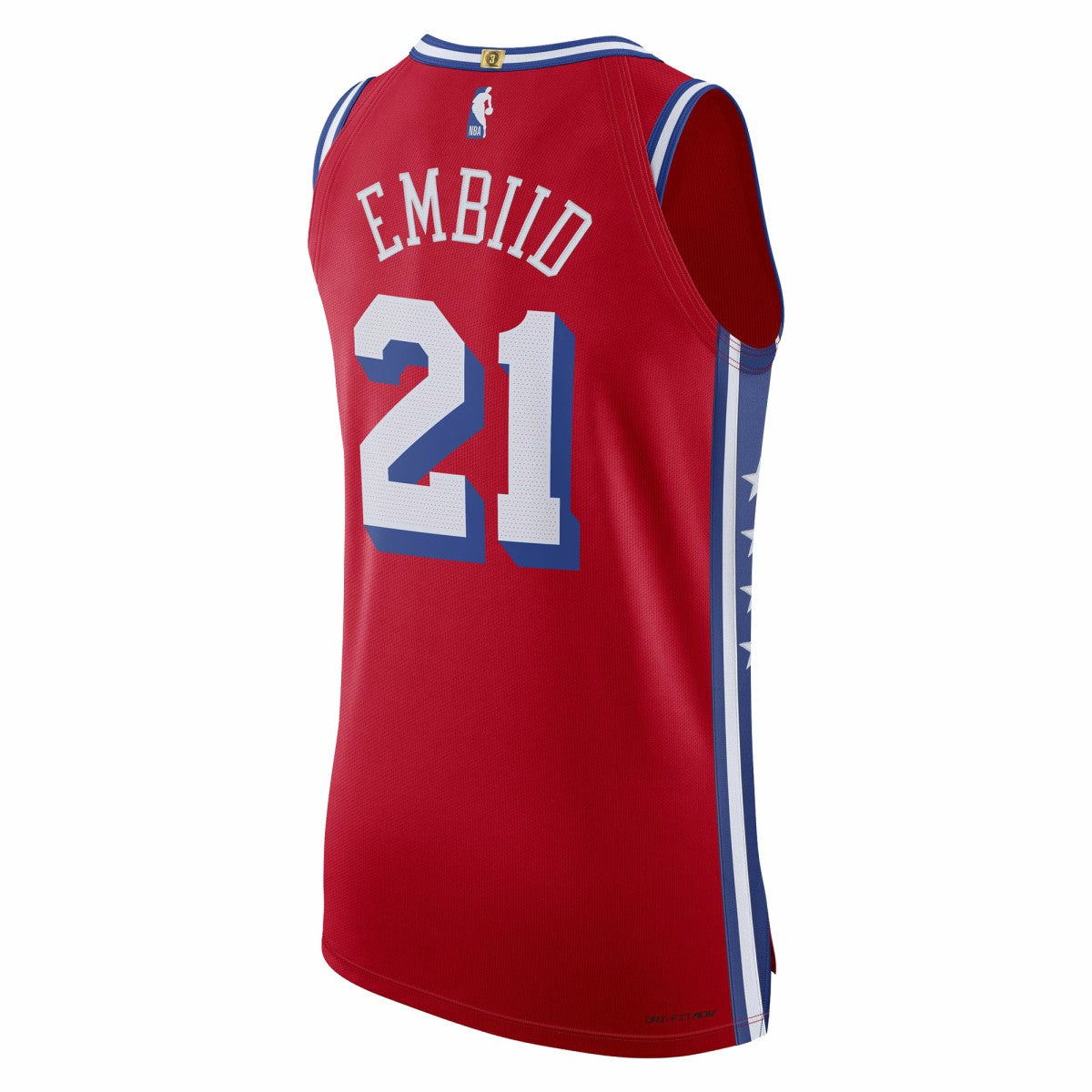 Joel Embiid Philadelphia 76ers Jordan Brand Authentic Player Jersey Statement Edition Red