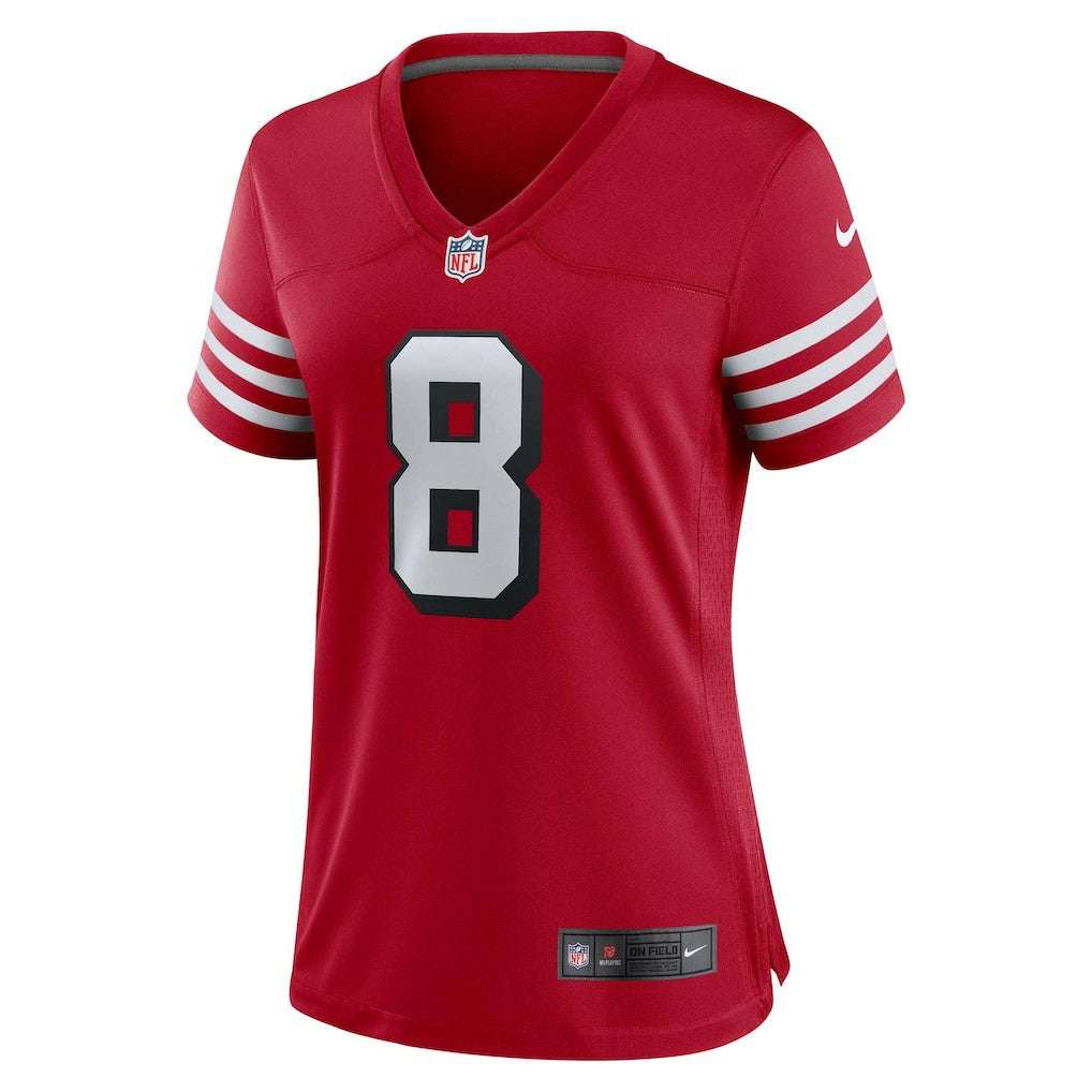 Nike Steve Young San Francisco 49ers Women's Alternate Game Jersey Scarlet