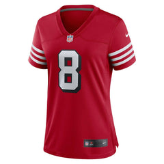 Nike Steve Young San Francisco 49ers Women's Alternate Game Jersey Scarlet