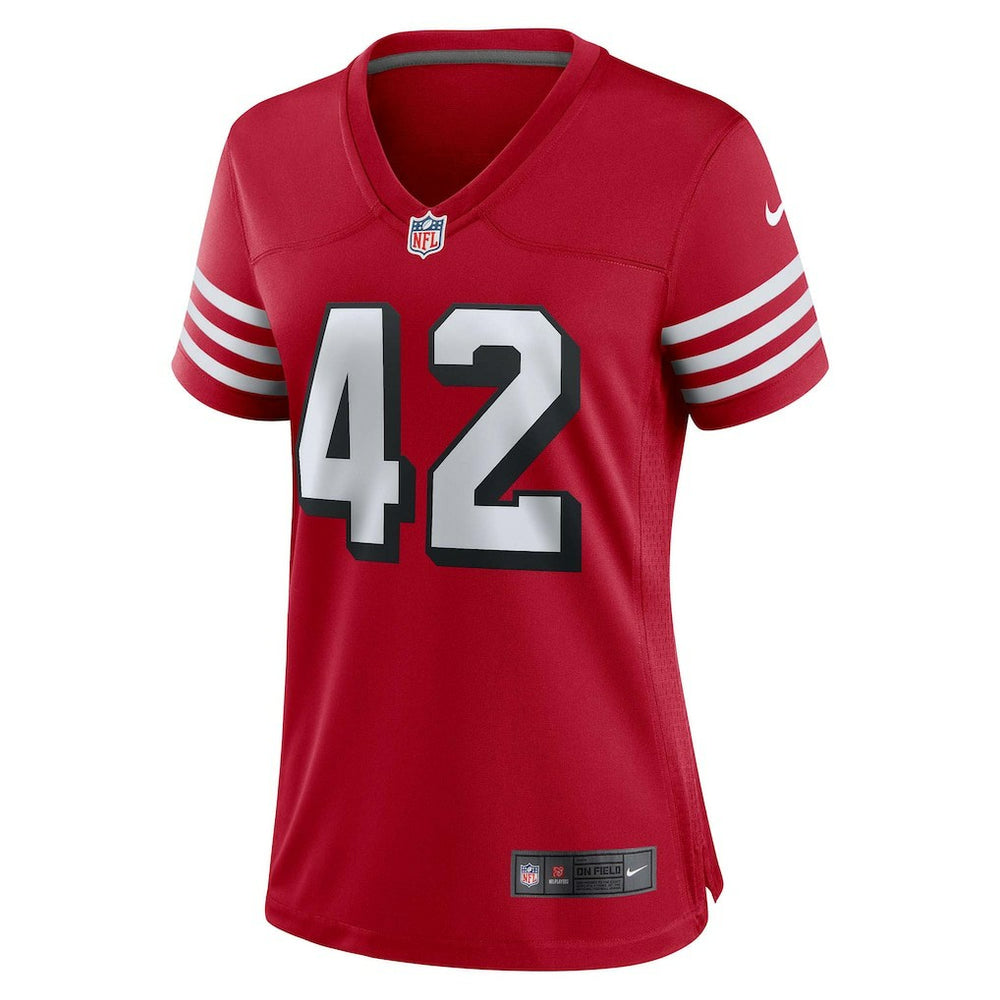 Nike Ronnie Lott San Francisco 49ers Women's Alternate Game Jersey Scarlet