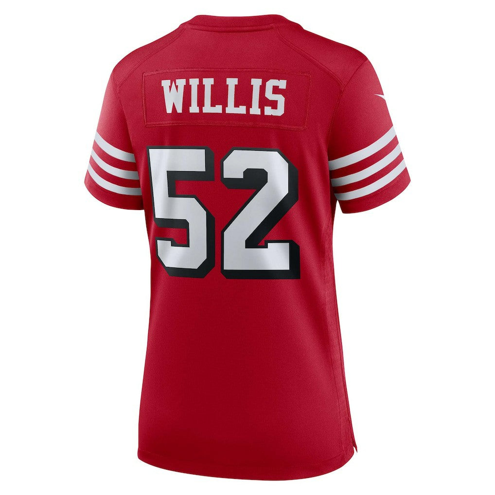 Nike Patrick Willis San Francisco 49ers Women's Alternate Game Jersey Scarlet