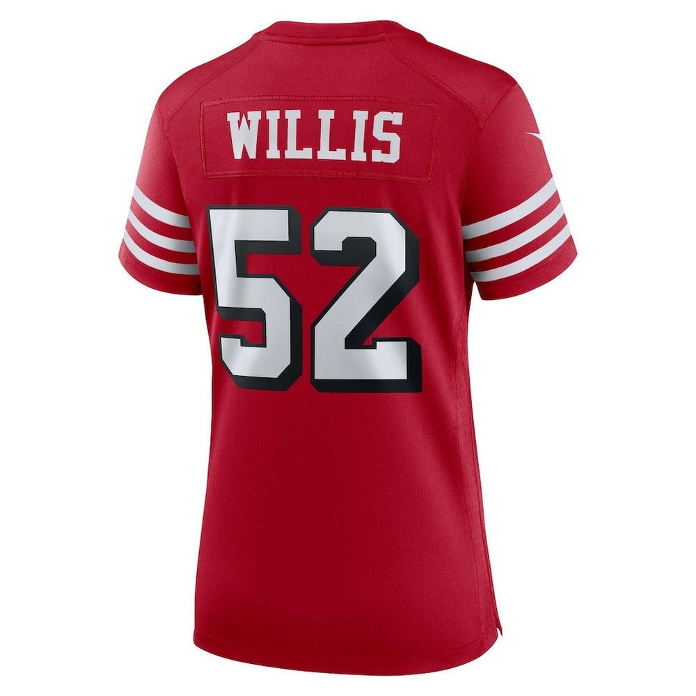Nike Patrick Willis San Francisco 49ers Women's Alternate Game Jersey Scarlet