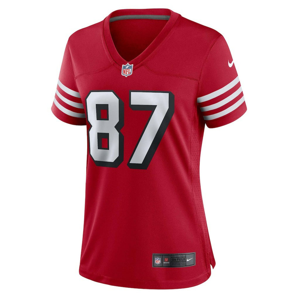 Nike Dwight Clark San Francisco 49ers Women's Alternate Game Jersey Scarlet
