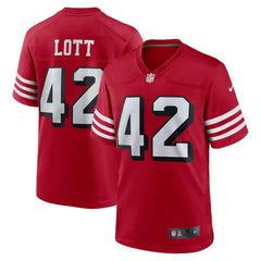 Nike Ronnie Lott San Francisco 49ers Retired Player Alternate Game Jersey Scarlet