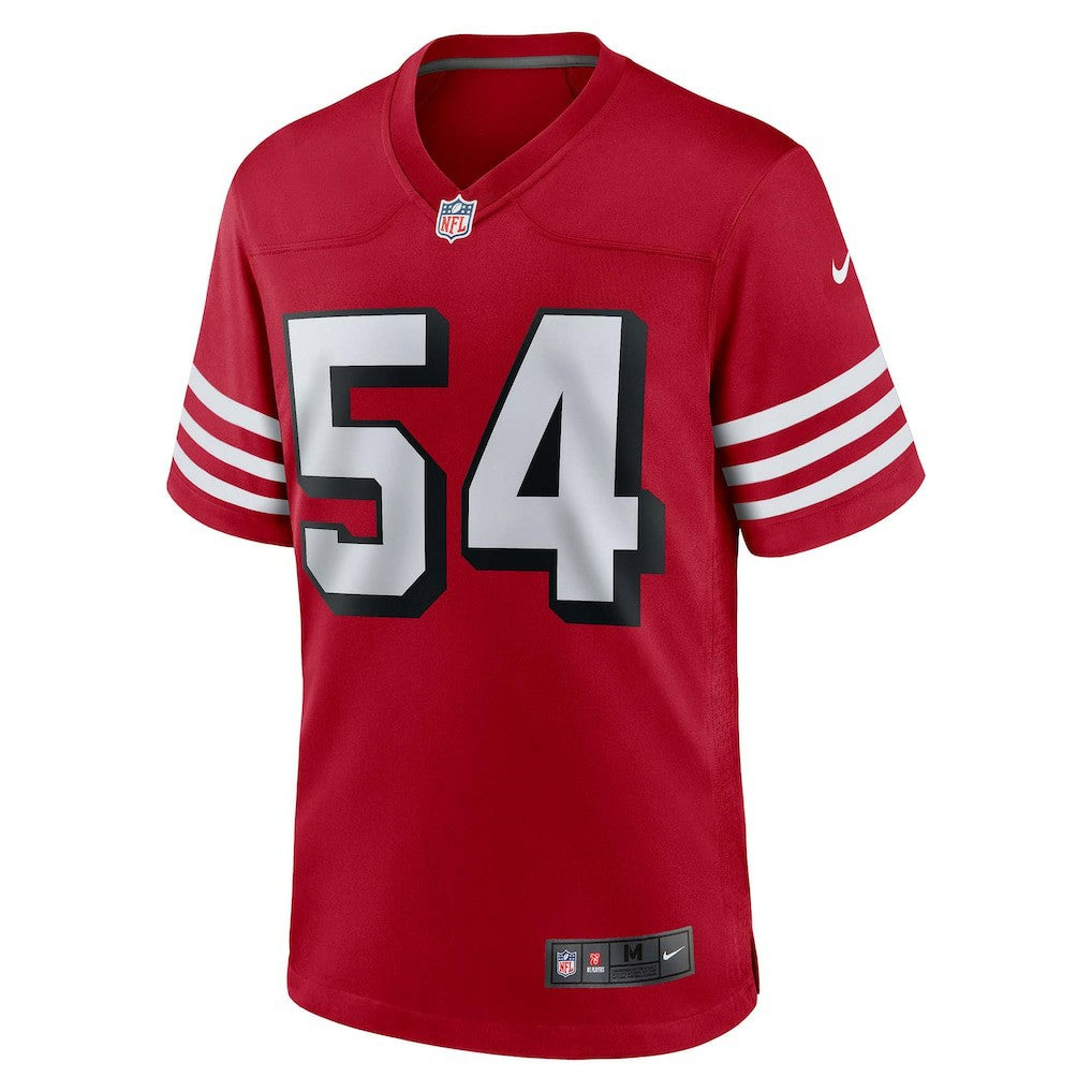 Nike Fred Warner San Francisco 49ers Alternate Game Jersey Scarlet