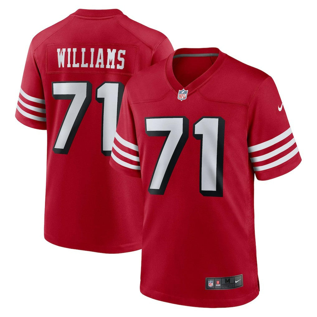 Nike Trent Williams San Francisco 49ers Alternate Game Jersey Scarlet