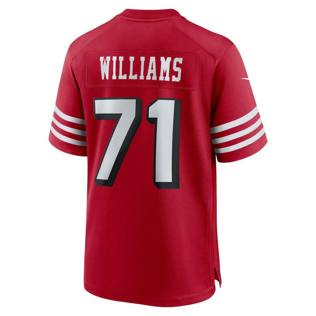 Nike Trent Williams San Francisco 49ers Alternate Game Jersey Scarlet