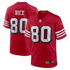 Nike Jerry Rice San Francisco 49ers Retired Player Alternate Game Jersey Scarlet