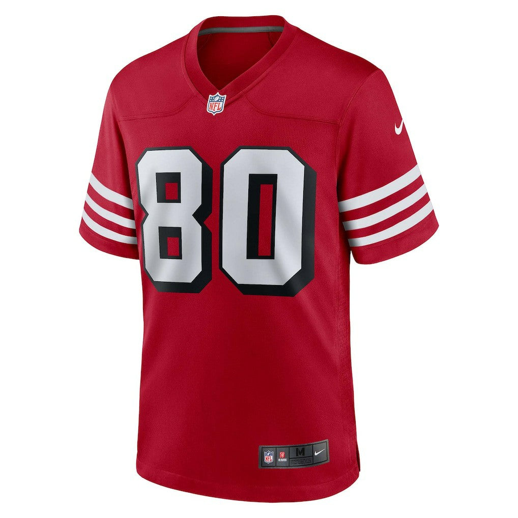 Nike Jerry Rice San Francisco 49ers Retired Player Alternate Game Jersey Scarlet