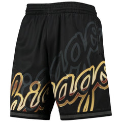 Chicago Bulls Big Face 4.0 Fashion Shorts Black | Mitchell & Ness