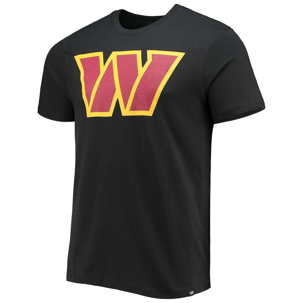 47 brand Washington Commanders '47 Imprint Super Rival T-Shirt Black
