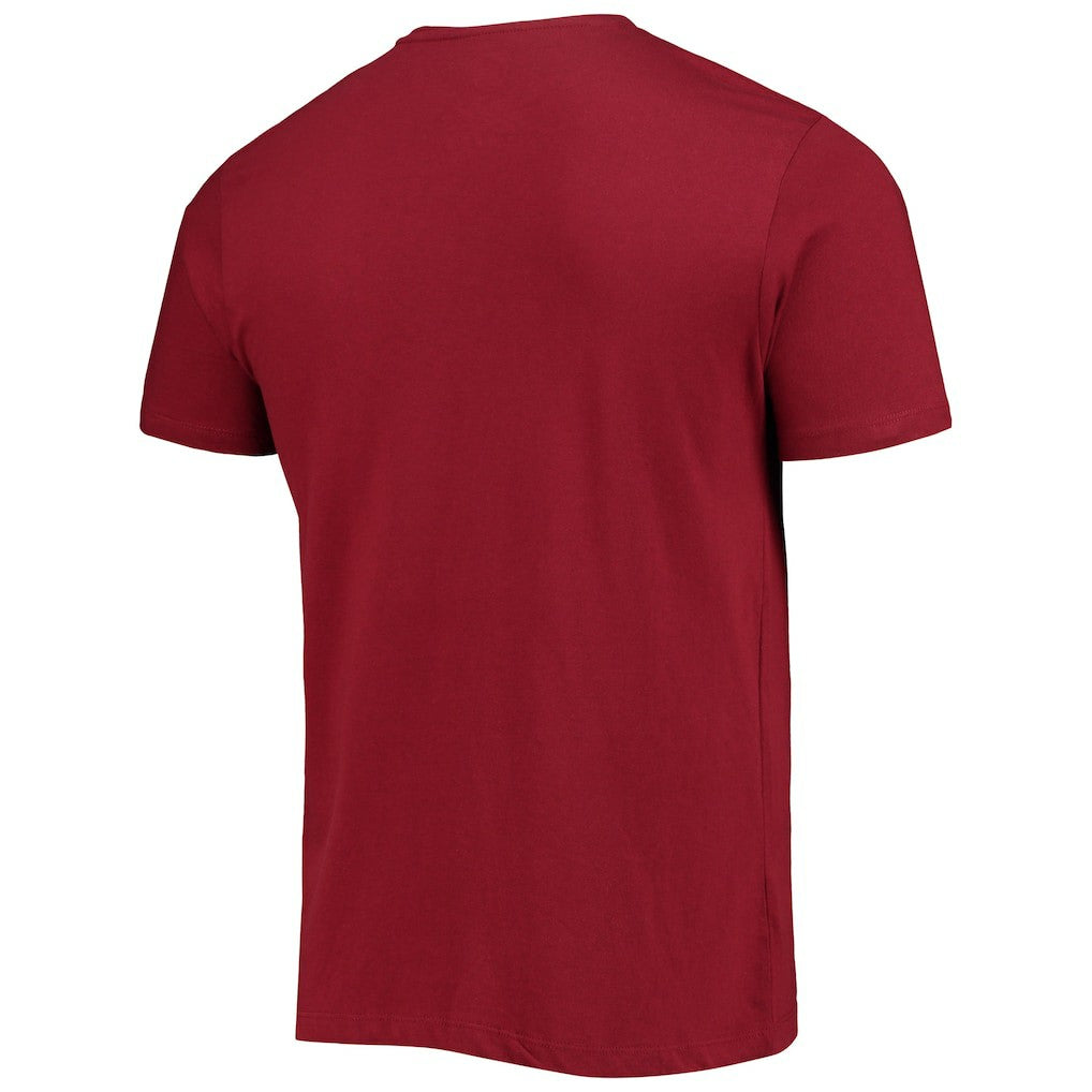 47 brand Washington Commanders '47 Wordmark Imprint Super Rival T-Shirt Burgundy